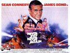 james bond List Of All James Bond Actors all james bond movies poster never say never again