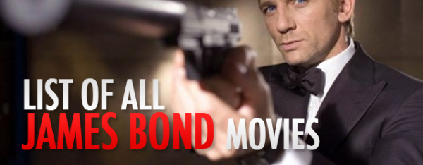 List Of All James Bond Movies