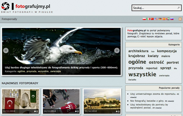20+ Cool WordPress Sites Using Arras Theme   fotografujmy pl screenshot
