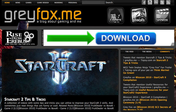 20+ Cool WordPress Sites Using Arras Theme   greyfox me screenshot arras theme1