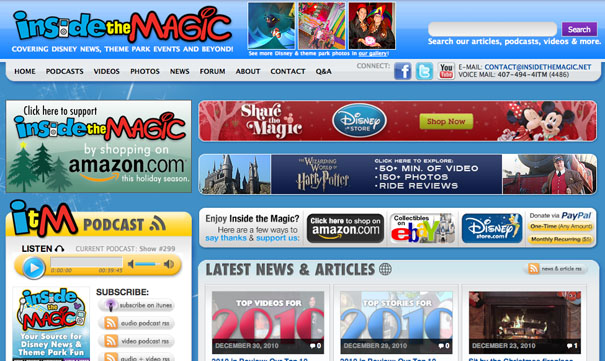 20+ Cool WordPress Sites Using Arras Theme   inside the magic screenshot arras theme