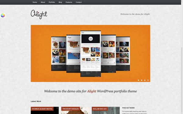 premium wordpress themes 10 Awesome August 2011 WordPress Premium Themes alight premium portfolio wordpress theme august 2011
