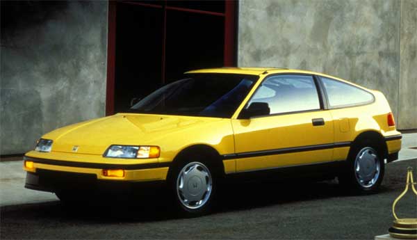 Regis Is Finally Retiring   10 Ways The Auto Industry Has Changed During His Tenure   1988 honda crx yellow front left