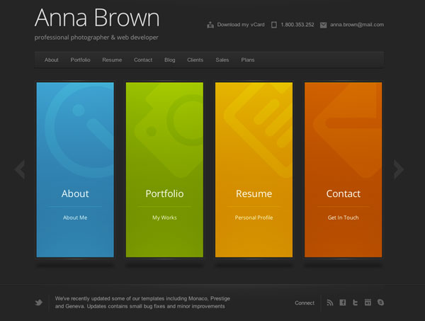 {focus_keyword} The 11 Best Premium WordPress Themes of March 2012 cascade personal professional vcard premium wordpress theme