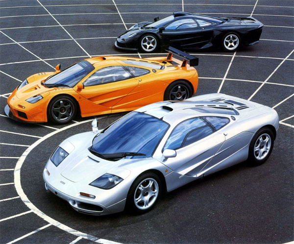 The Crème de la crème Among Cars   The 6 Most Beautiful Cars Ever!    mclaren f1 orange silver black most beautiful cars