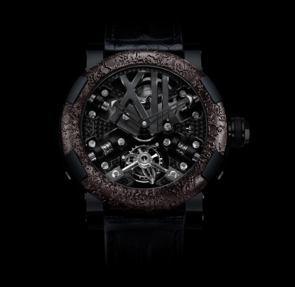 romaine-jerome-steampunk-black-tourbillion-watch-front