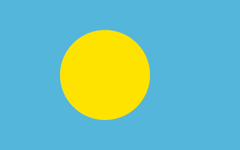 The flag of Palau nations you never heard of 10 Nations You Probably Never Heard Of nations you never heard of palau flag