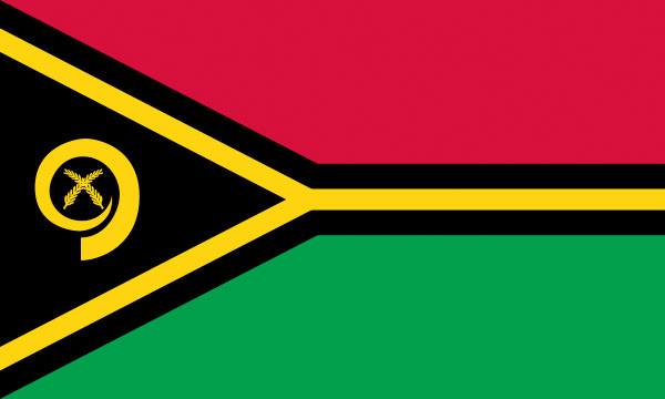 The Vanuatu nation flag. nations you never heard of 10 Nations You Probably Never Heard Of nations you never heard of vanuatu flag