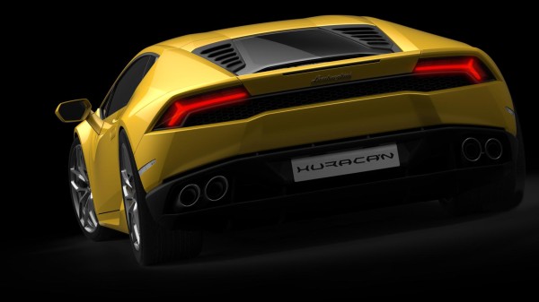 Car wallpaper: Lamborghini Huracan LP 610-4 (yellow) rear view car wallpaper Lamborghini Huracán LP 610-4: 21 Car Wallpapers car wallpaper lamborghini huracan lp 610 4 wallpaper background yellow rear closeup